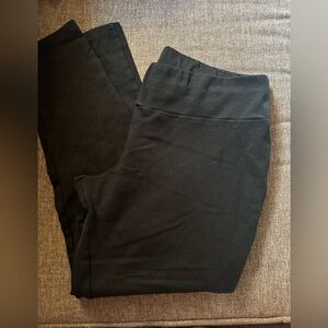 INC International Concepts Black Capri Leggings